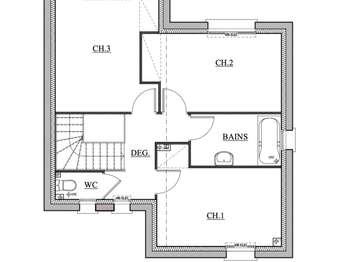 Vente maison 4 pièces