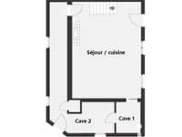 Vente maison 3 pièces