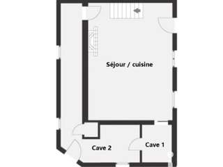 Vente maison 3 pièces Vente maison 3 pièces