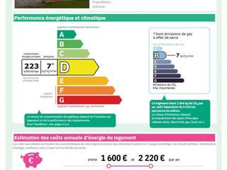 Vente maison 6 pièces