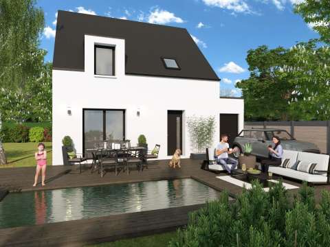 Vente maison 5 pièces Merlevenez 56