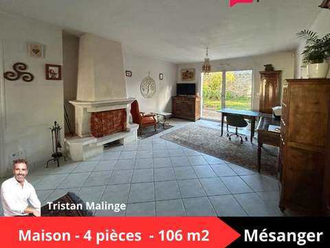 Vente maison 4 pièces Mésanger 44