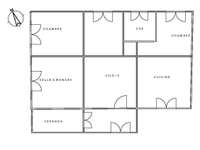 Vente maison 3 pièces Vente maison 3 pièces