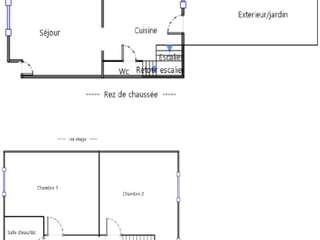 Vente maison 3 pièces