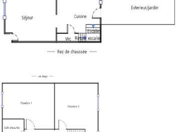 Vente maison 3 pièces