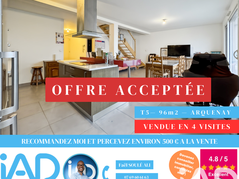 Vente maison 5 pièces Meslay-du-Maine 53