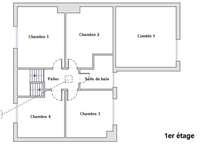 Vente maison 7 pièces