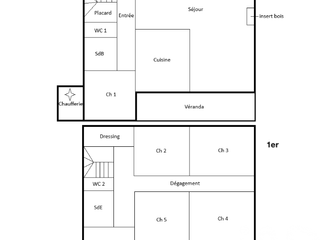 Vente maison 9 pièces