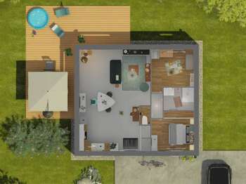 Vente maison 3 pièces