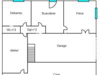 Vente maison 4 pièces