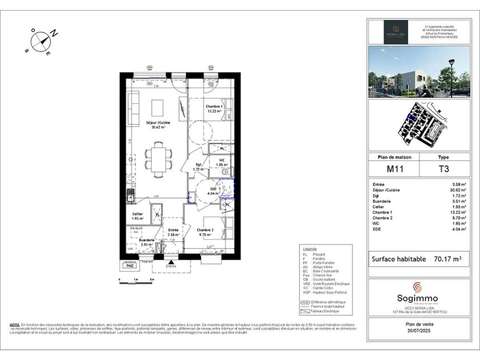Vente maison 3 pièces Vente maison 3 pièces