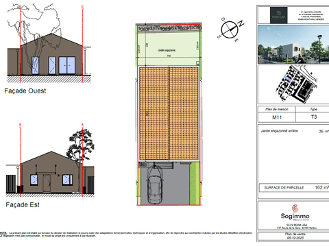 Vente maison 3 pièces