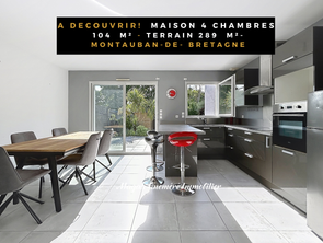Vente Maison 4 chambresMontauban-de-Bretagne