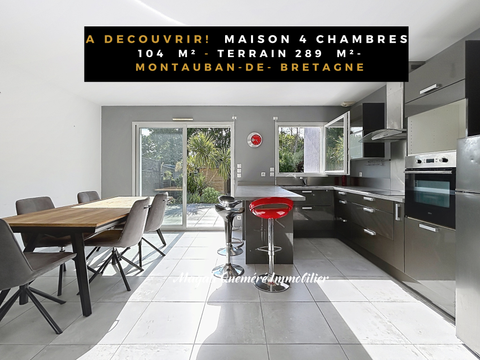 Vente maison 5 pièces Montauban-de-Bretagne 35