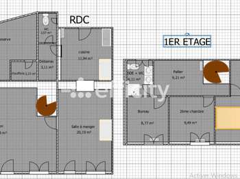 Vente maison 6 pièces