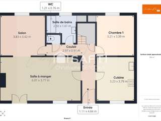 Vente maison 6 pièces