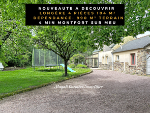 Vente Maison 3 chambresMontfort-sur-Meu