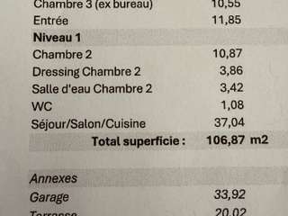 Vente maison 4 pièces