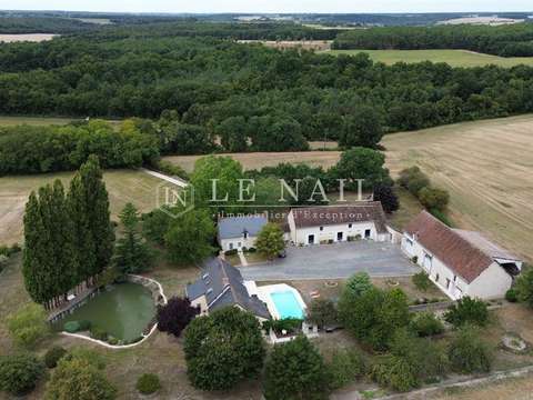 Vente maison 10 pièces Montrésor 37