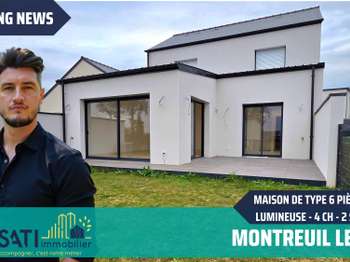 Vente Maison 4 chambresMontreuil-le-Gast