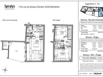 Vente maison 3 pièces Mordelles 35