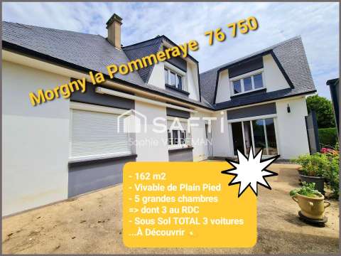 Vente maison 6 pièces Morgny-la-Pommeraye 76