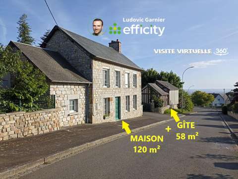 Vente maison 6 pièces Mortain-Bocage 50