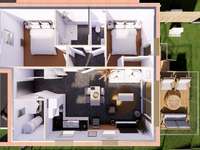 Vente maison 3 pièces