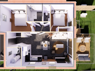 Vente maison 3 pièces