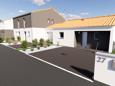 Vente maison 3 pièces Moutiers-les-Mauxfaits 85