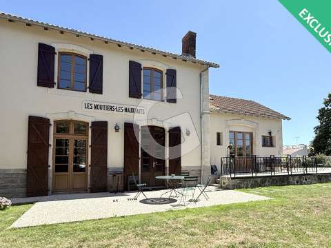 Vente maison 6 pièces Moutiers-les-Mauxfaits 85
