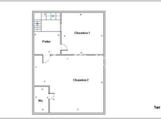 Vente maison 3 pièces