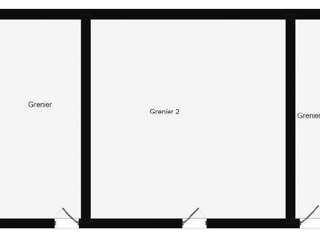 Vente maison 3 pièces