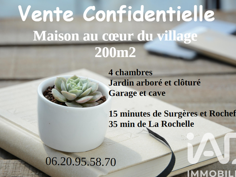 Vente maison 7 pièces Muron 17