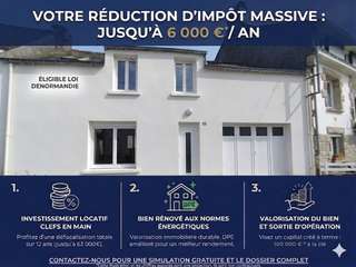 Vente maison 4 pièces
