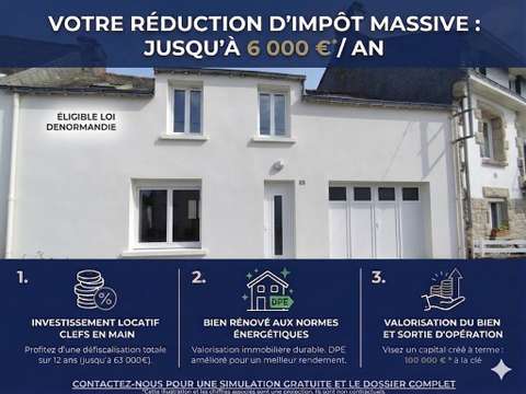 Vente maison 4 pièces