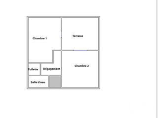 Vente maison 3 pièces