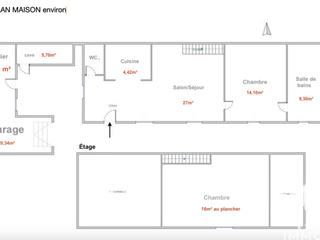 Vente maison 3 pièces
