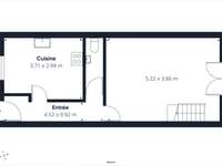 Vente maison 3 pièces
