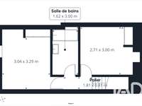 Vente maison 3 pièces