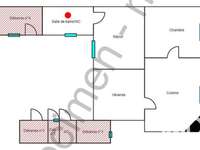 Vente maison 3 pièces