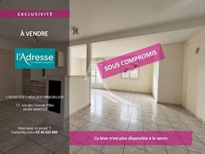 Vente Maison 3 chambresNantes Beaujoire - Saint-Joseph