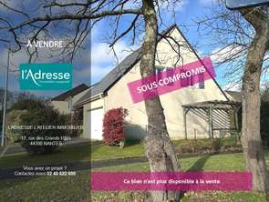 Vente Maison 5 chambresNantes Beaujoire - Saint-Joseph