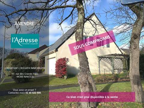 Vente maison 7 pièces Nantes Beaujoire - Saint-Joseph 44