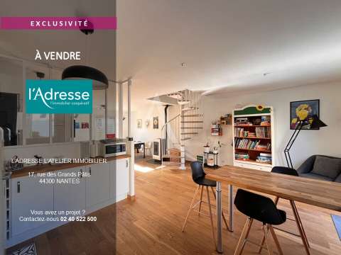 Vente maison 5 pièces Nantes Beaujoire - Saint-Joseph 44