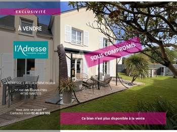 Vente maison 6 pièces Nantes Beaujoire - Saint-Joseph 44