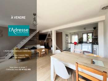 Vente Maison 3 chambresNantes Beaujoire - Saint-Joseph