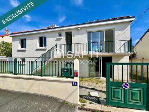 Vente maison 5 pièces Nantes Bellevue 44