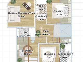 Vente maison 7 pièces