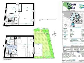 Vente Maison 3 chambresNantes Zola